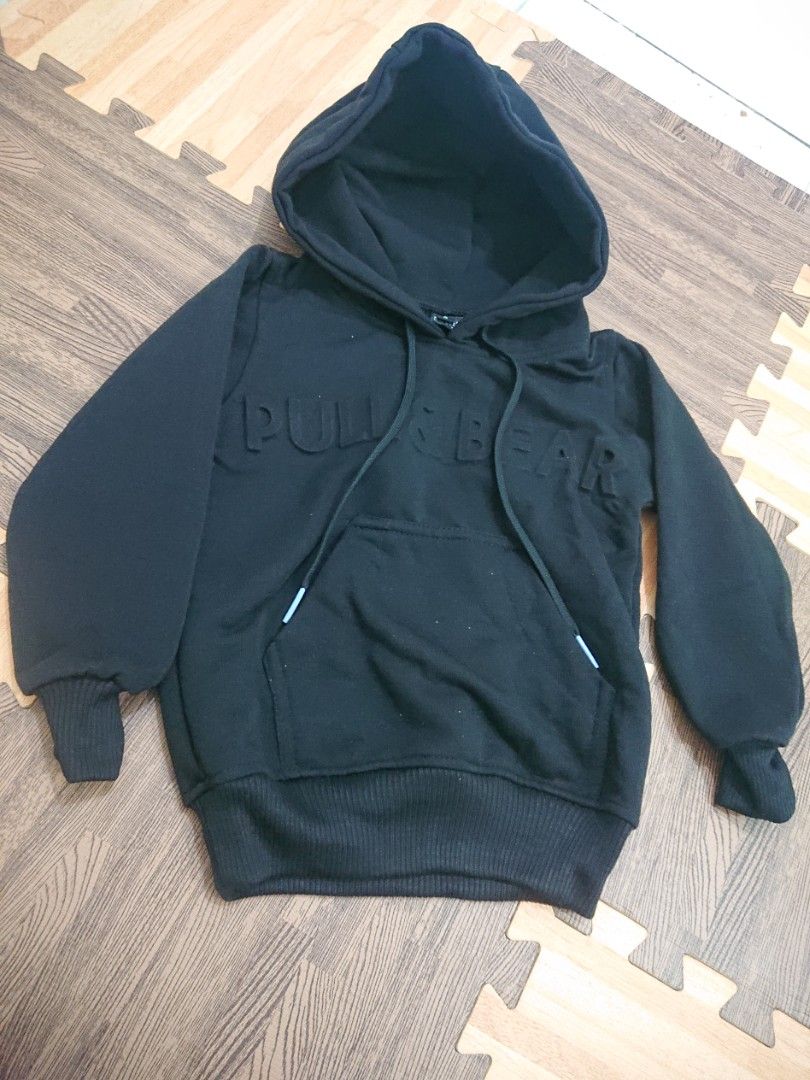 Jaket hoodie shop pull and bear