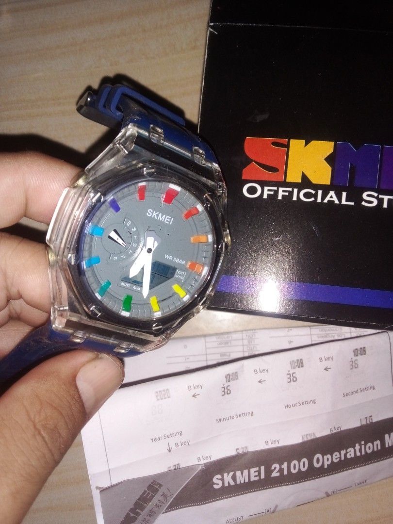 Jam tangan SKMEI original digital dan analog Fesyen Pria Jam