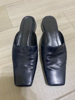 Jil sander 深藍色穆勒鞋