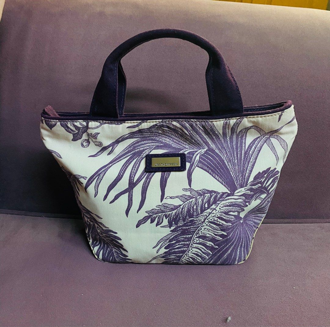 Jim thompson canvas tote bag outlet