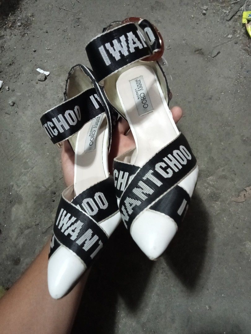 jimmy choo taped heels Women s Fashion Footwear Heels on Carousell