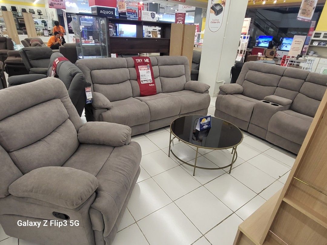 Harga sofa recliner informa outlet