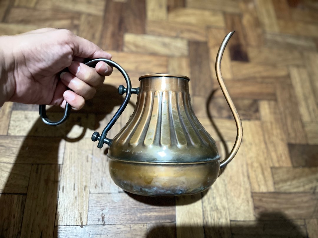 Kalita Copper Pot Pour Over Coffee Kettle 900ml, Furniture & Home