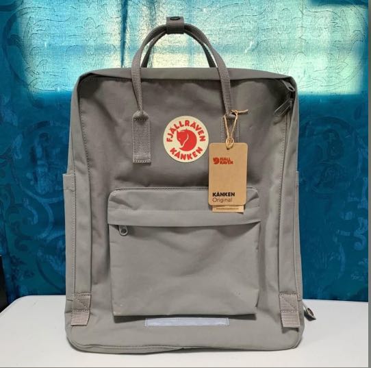 Kanken 15" Fog w/ add on Padded straps, Women's Fashion, Bags