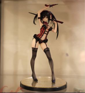 AmiAmi [Character & Hobby Shop]  Strike the Blood Final 1/4 Yukina  Himeragi Black Lingerie ver. Complete Figure(Pre-order)