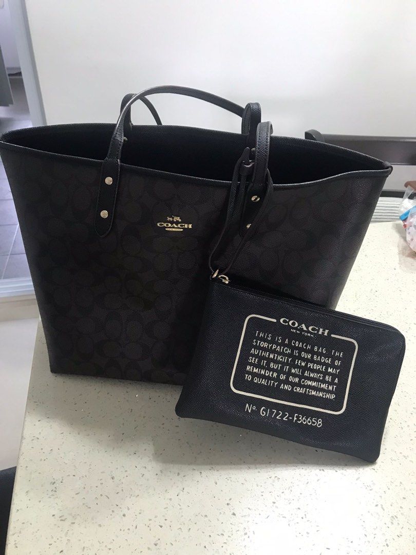 Large coach best sale handbags