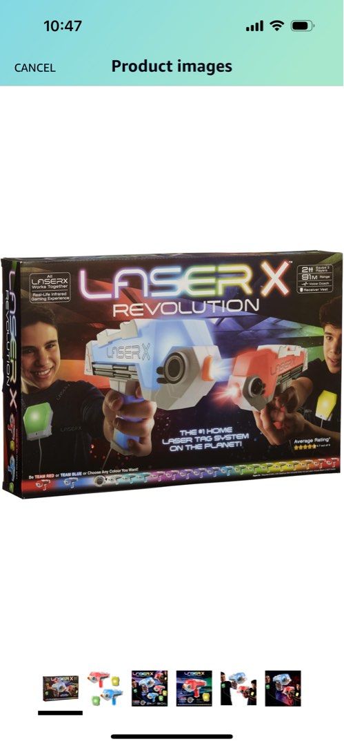 Laser X Revolution Double Blaster Set, Hobbies & Toys, Toys & Games on  Carousell