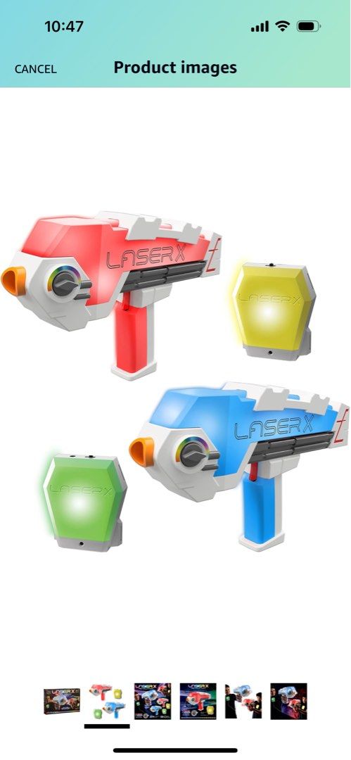 Laser X Revolution Double Blaster Set, Hobbies & Toys, Toys & Games on  Carousell