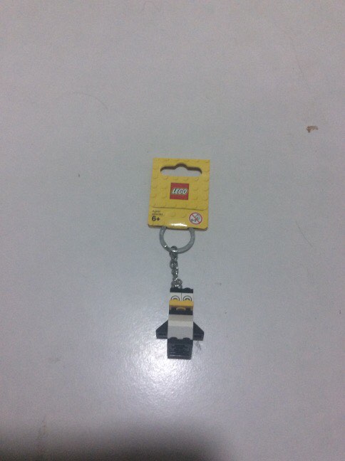 Lego penguin keychain on sale