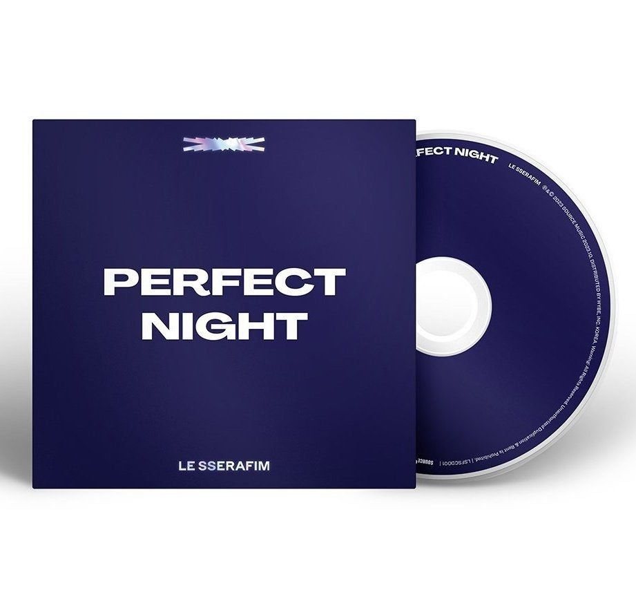 收lesserafim Perfect Night CD, 興趣及遊戲, 收藏品及紀念品, 韓流- Carousell