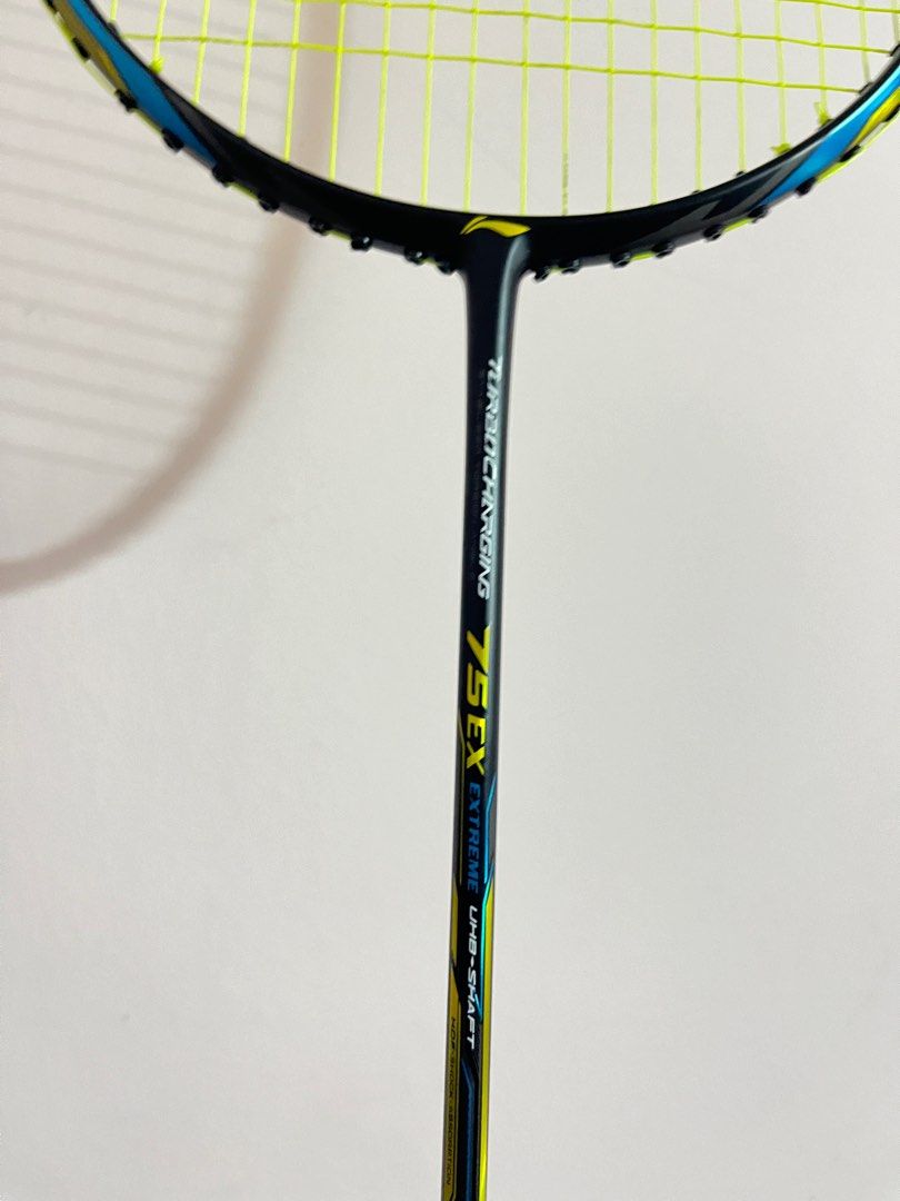 Lining Turbo Charging 75Ex (Original), Sports Equipment, Sports & Games, Racket & Ball Sports on