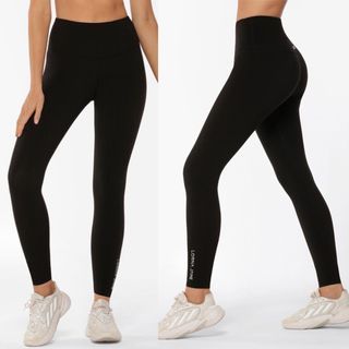 Lululemon Black Yoga Pants Size 6 Preowned