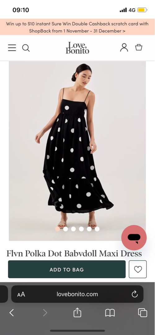 Love bonito sales polka dot dress