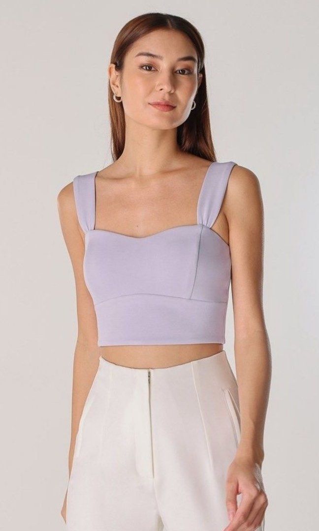 BEL PADDED TWIST KNOT CAMI TOP (TAUPE PINK)