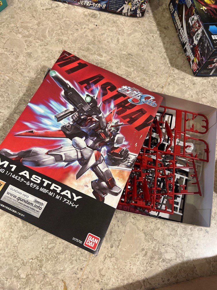 M1 astray gundam kit 1/144, Hobbies & Toys, Toys & Games on Carousell