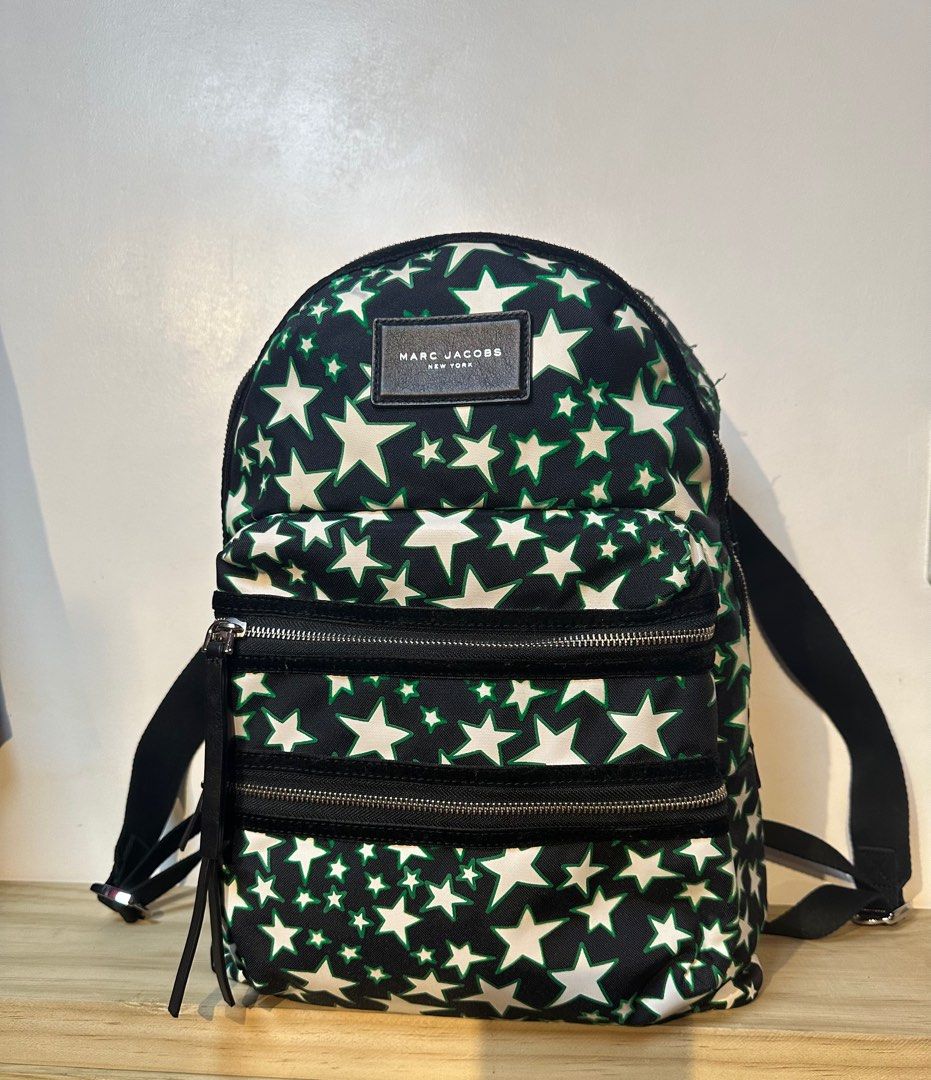 Marc Jacobs Flocked Stars Mini Backpack (Category: Luxury Bags & Wallets) located in Pasig City. Submitted by armoire_deluxe (Listing ID 1268641080, Image 1). Description: Pre💕 item. In good condition..