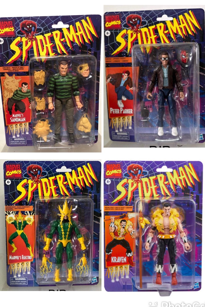 Marvel Legends Retro - Spider-Man and Electro 2 Pack