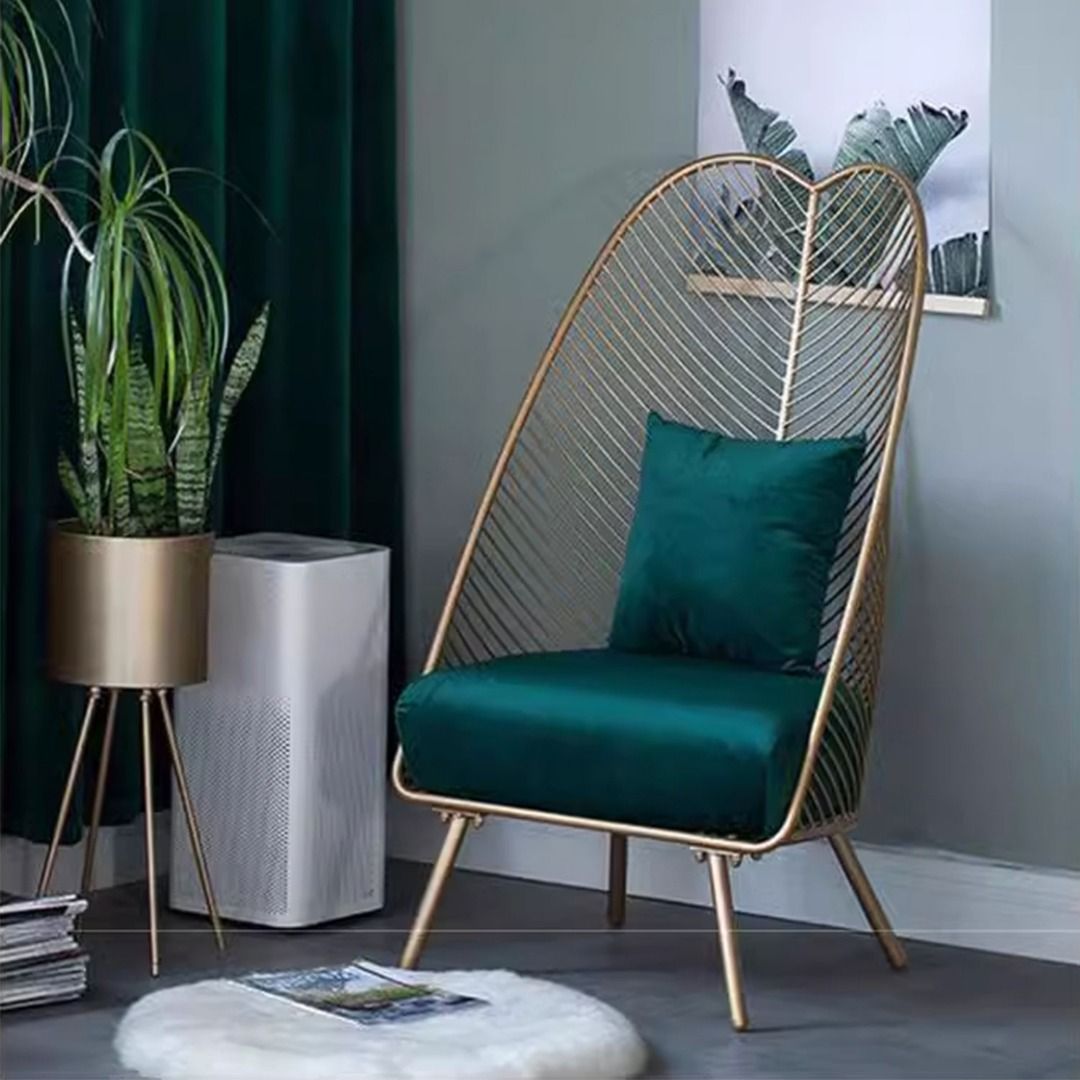 MAS1470 Masdio Contemporary Accent Armchair Art Deco, Furniture & Home