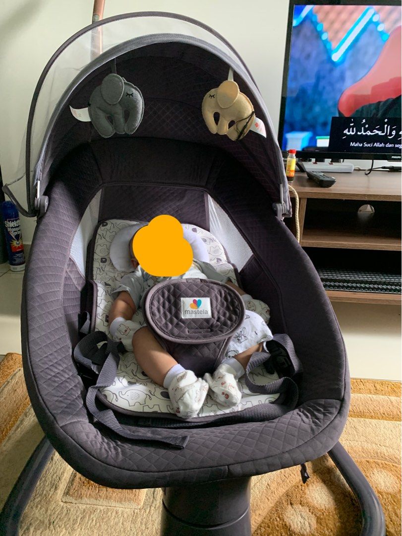 Mastela Baby Swing, Babies & Kids, Baby Nursery & Kids Furniture, Cots