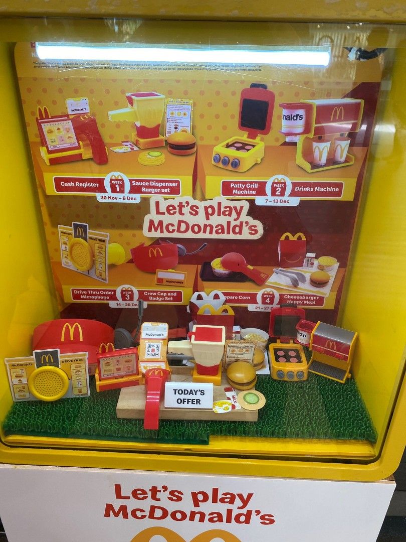 Mcdonalds playset store