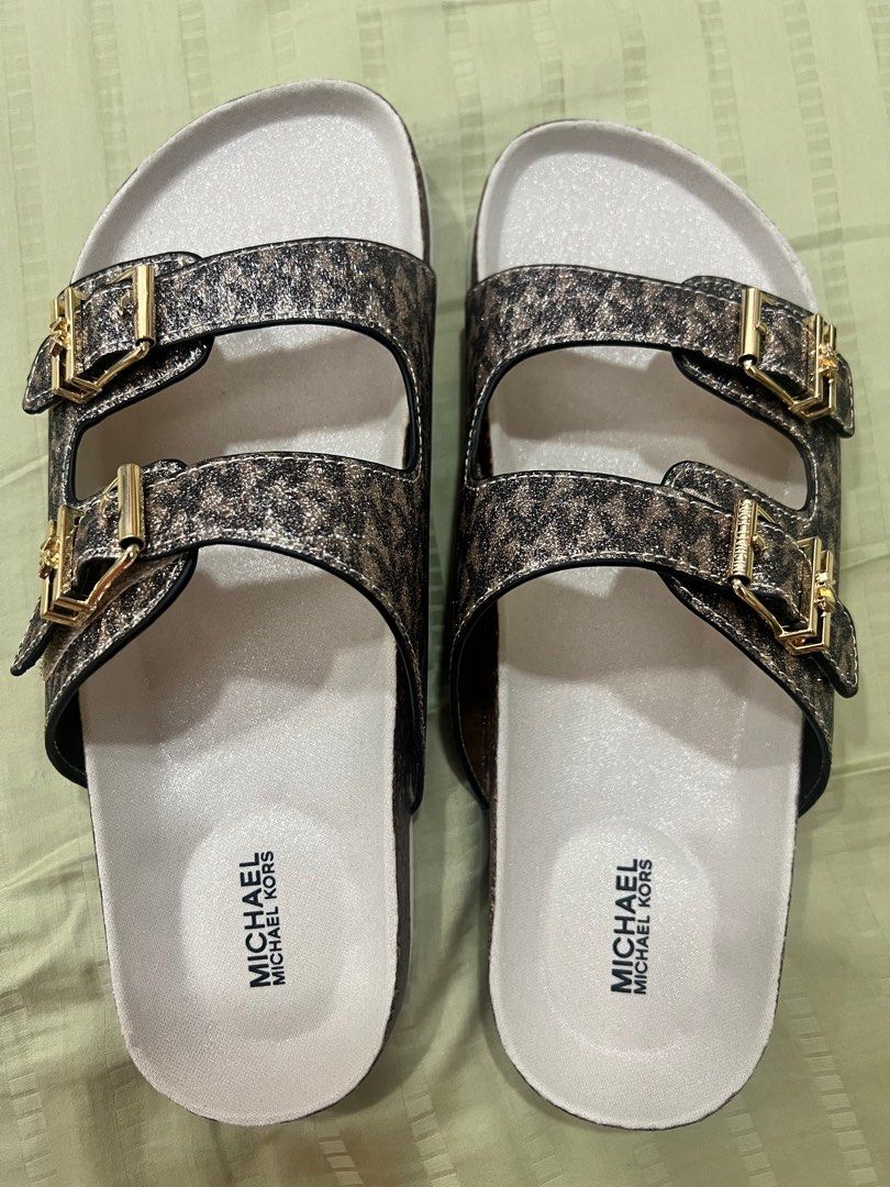 Michael kor slippers best sale