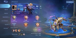 (First Owner) Mobile Legends Account | High Rank