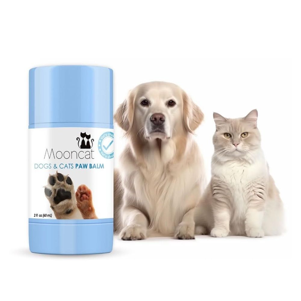 Dog paw moisturizer stick top
