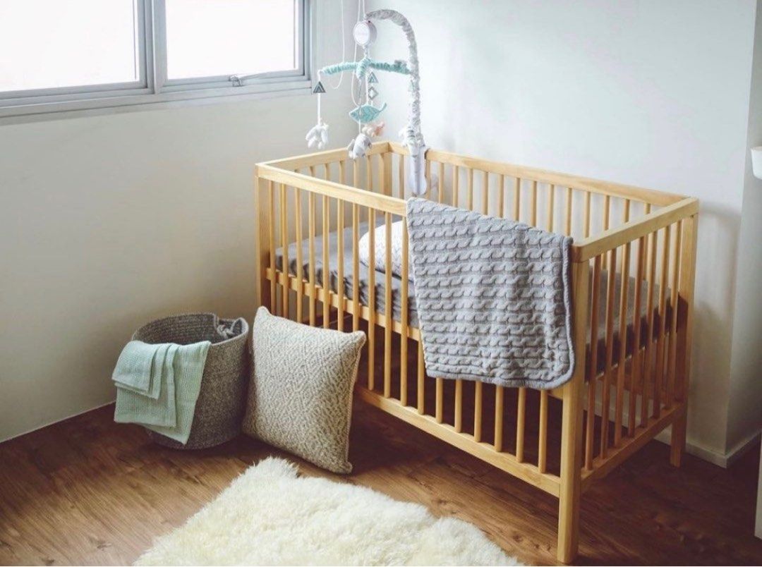 Mothercare Balham Baby Cot Beech Babies Kids Baby Nursery