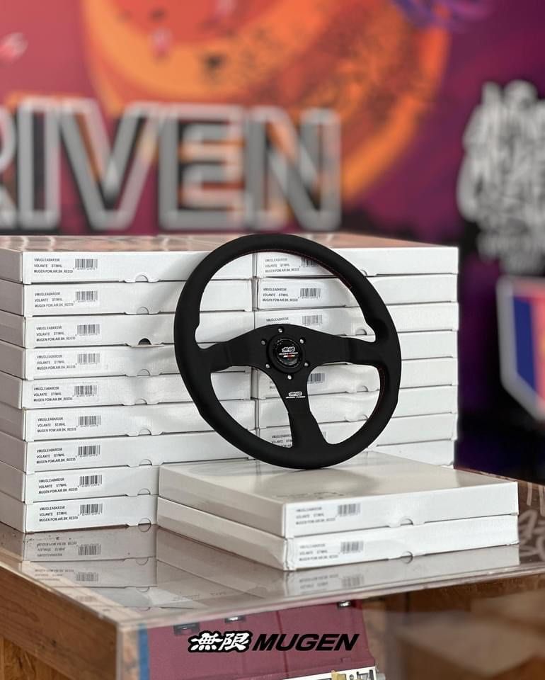 MUGEN Steering Wheel Racing III 53100-XG8-K1S0-B3, Car Accessories