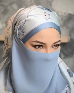 Naelofar Silky Satin Zahra Shawl