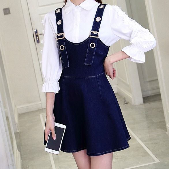 Suspender dress online for womens