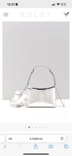 Nazifi Nasri x Kulet MINI LOREN Bag Silver