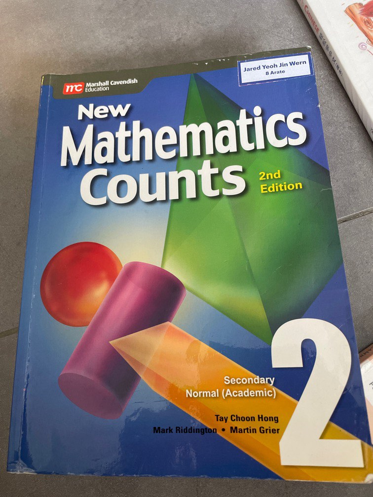 New Mathematics Counts 2, Hobbies & Toys, Books & Magazines, Textbooks