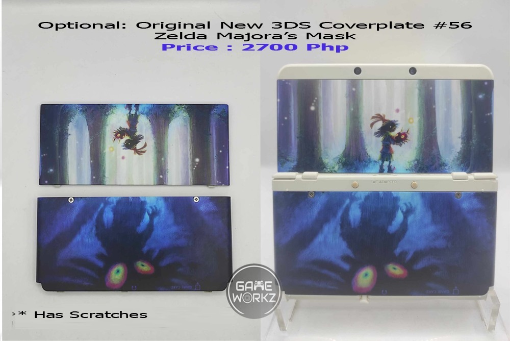 New Nintendo 3DS Cover Plates 56 Zelda Majora's Mask, Video Gaming