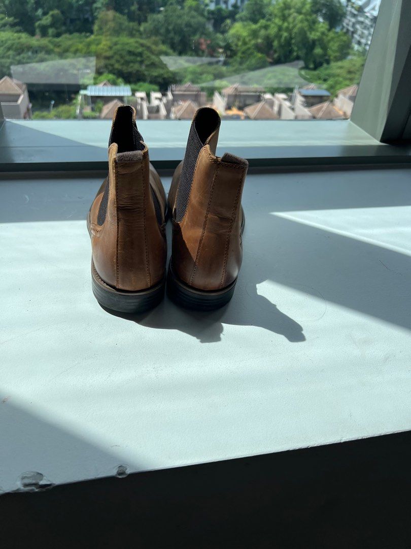 NEXT tan leather boots