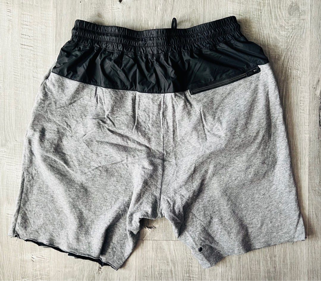 Nike cut off sweat short Men s Fashion Activewear on Carousell