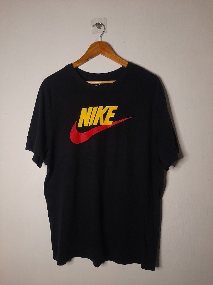 Red black and yellow shop nike shirt