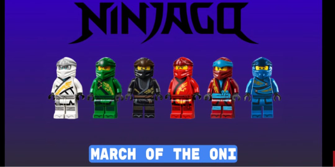 Lego march of hotsell the oni
