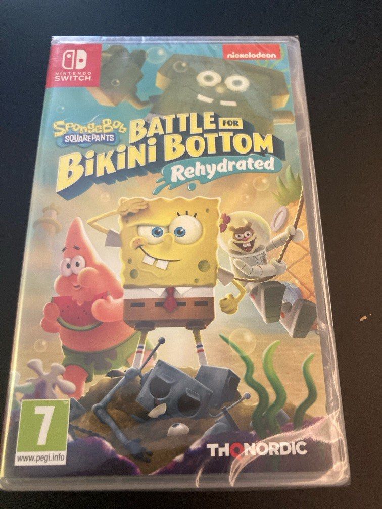Spongebob rehydrated release discount date switch