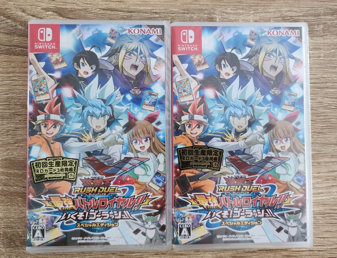 Nintendo Switch Yu-Gi-Oh Rush Duel Dawn of the Battle Royale Let's