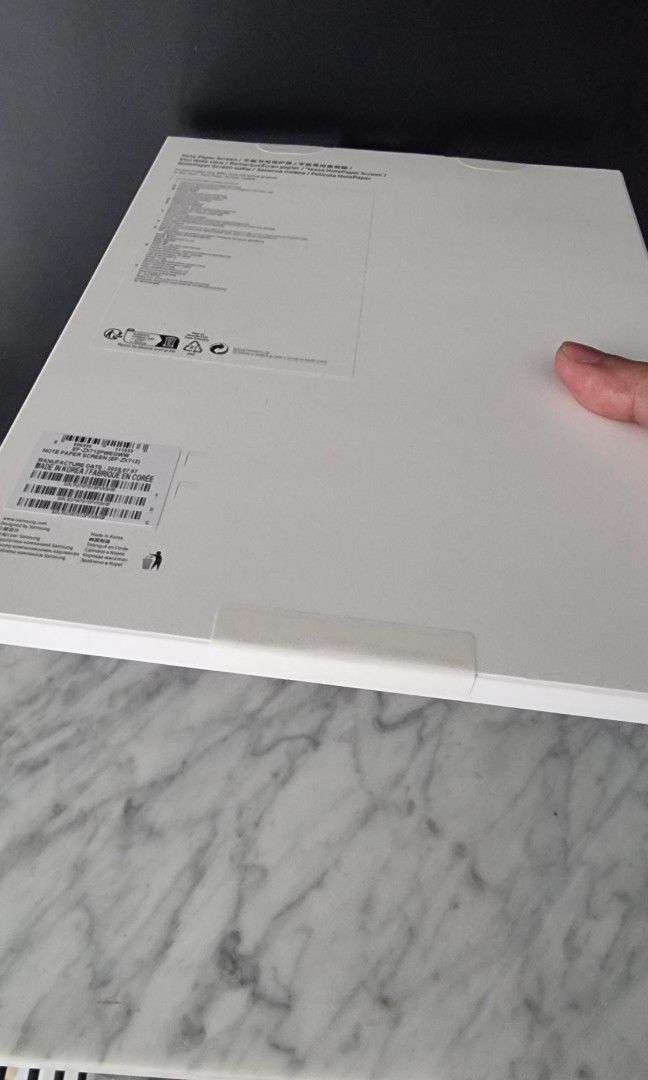 Note Paper Screen for Samsung Tab S9 (Category: Android) located in Tarlac. Submitted by nikk0skicks (Listing ID 1268565497, Image 3). Description: Note Paper Screen for Samsung Tab S9 Brand New Bought from Samsung PH website with receipt Meet up Tarlac City add if shipping to other areas.