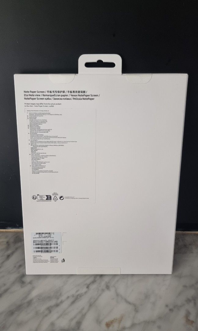 Note Paper Screen for Samsung Tab S9 (Category: Android) located in Tarlac. Submitted by nikk0skicks (Listing ID 1268565497, Image 2). Description: Note Paper Screen for Samsung Tab S9 Brand New Bought from Samsung PH website with receipt Meet up Tarlac City add if shipping to other areas.