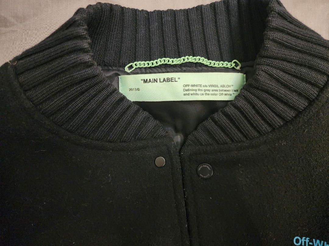 Off white gradient varsity outlet