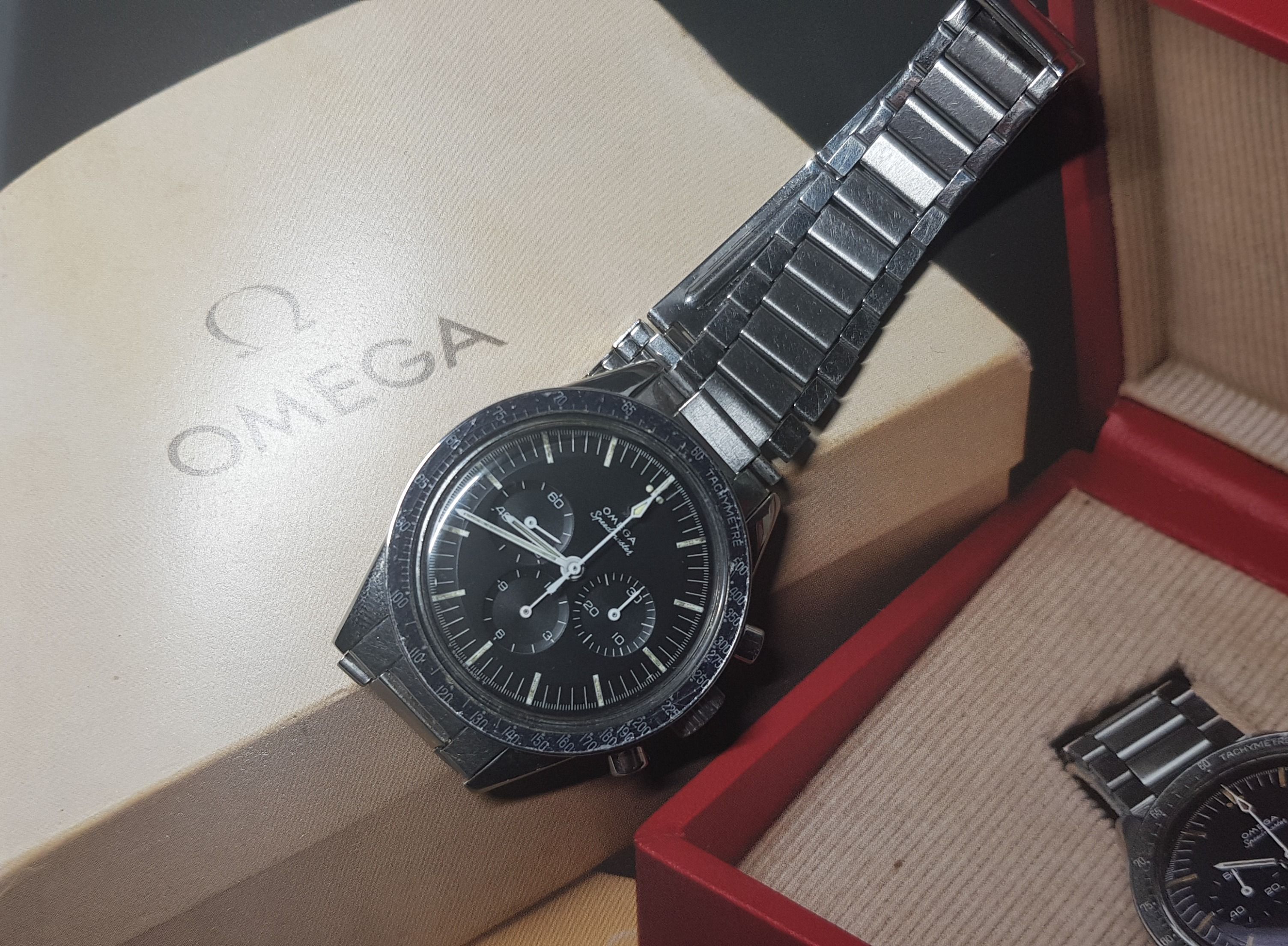 Omega Ed White Speedmaster Vintage Original Luxury Watches on