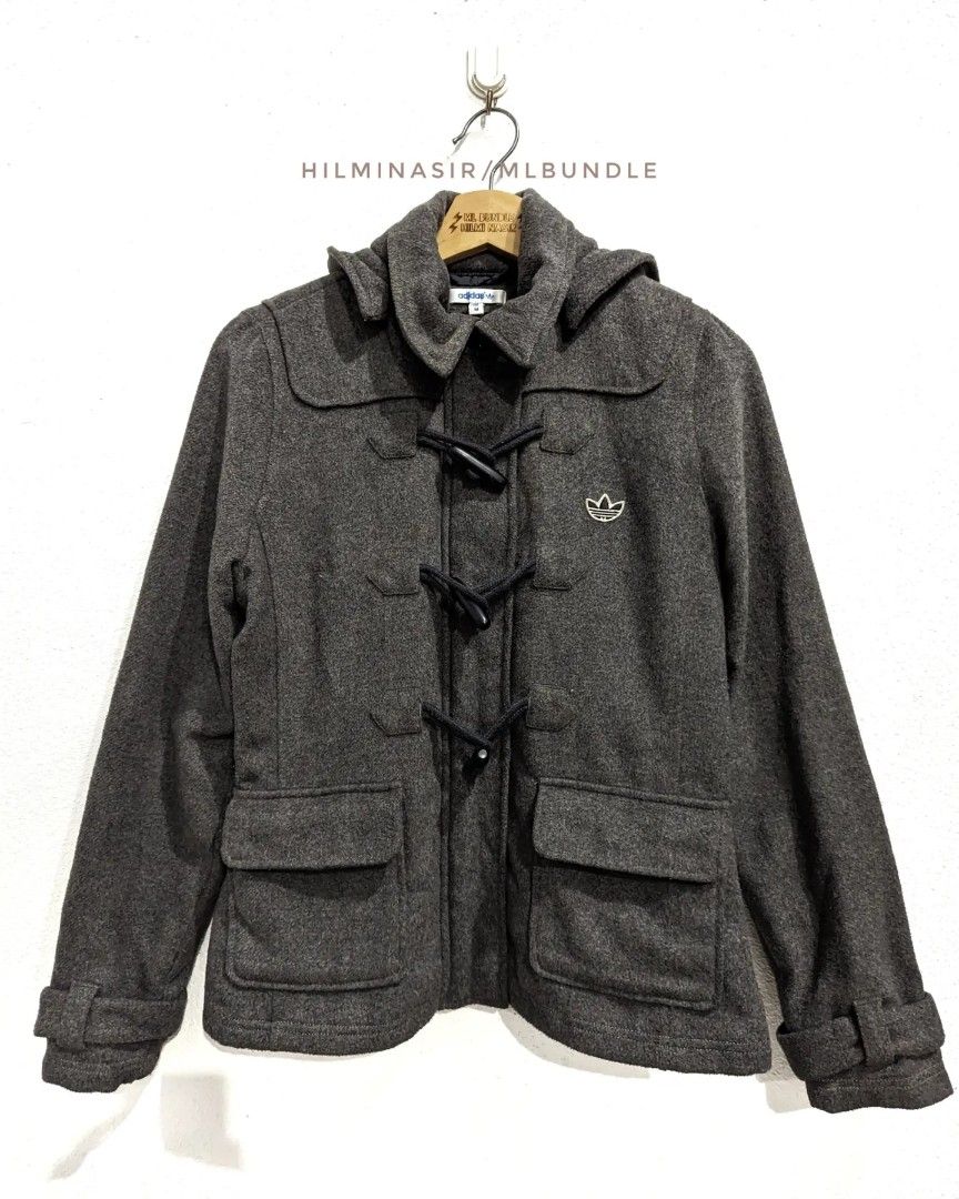 Originals Adidas Hooded Duffle Coat Men s Fashion Coats Jackets