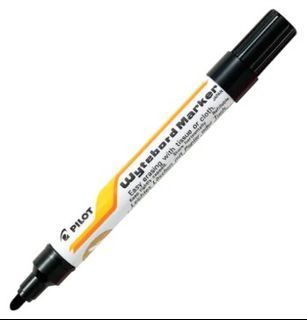 Pilot Black Whiteboard Marker for School & Office Use (12 pieces/box)
