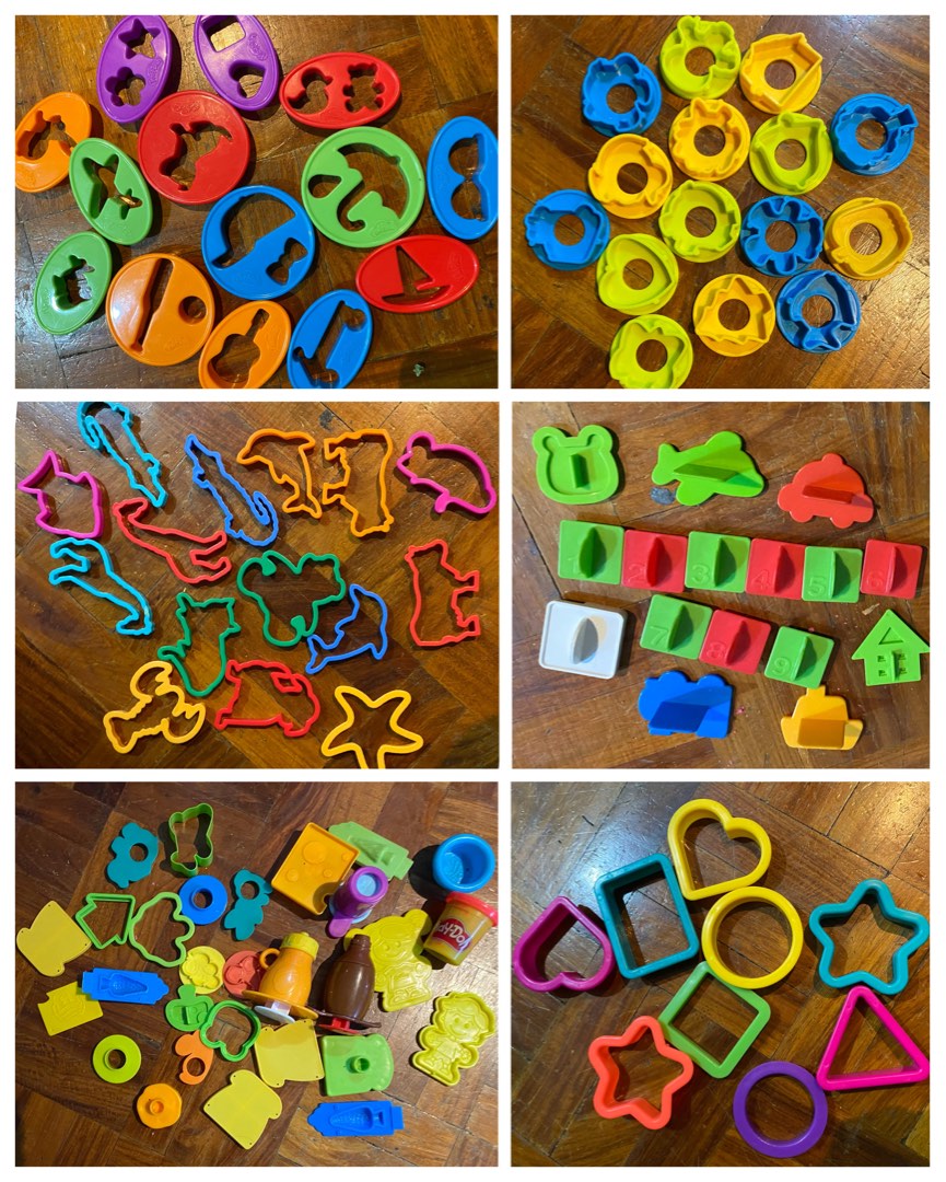 PLAYDOH Mold (6 sets), Hobbies & Toys, Toys & Games on Carousell
