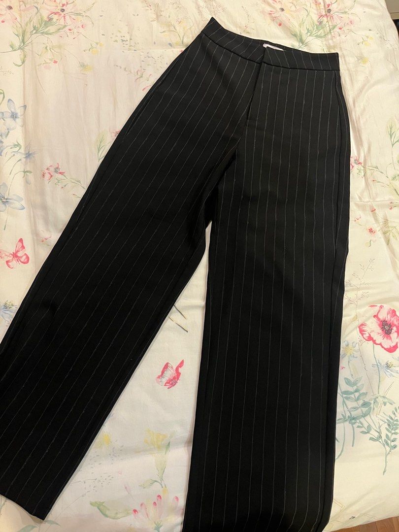 Pinstripe work pants cheap