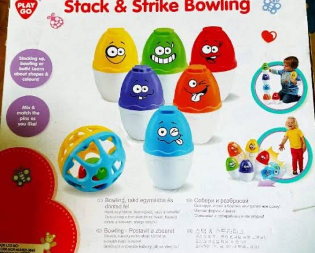 Playgo stack and strike, Hobbies & Toys, Toys & Games on Carousell