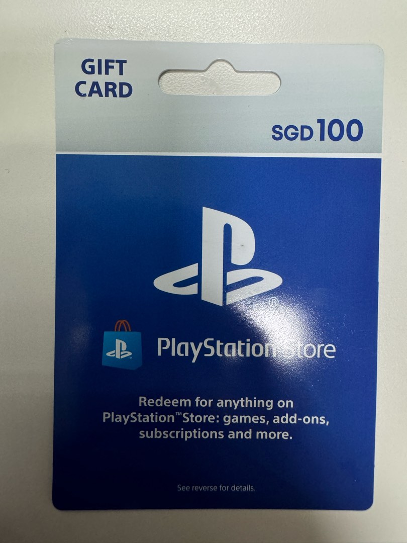 Sgd playstation card on sale